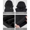 image:imageRoadbox Boys Tank Tops Athletic Compression Hoodie Shirts Sleeveless Quick Dry Sport Workout Active TShirt for Kids YouthBlack