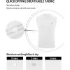 image:imageRoadbox Boys Tank Tops Athletic Compression Hoodie Shirts Sleeveless Quick Dry Sport Workout Active TShirt for Kids YouthWhite