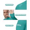 image:imageRoadbox Mens UPF 50 Sun Protection Hoodie UV Long Sleeve Fishing Shirts Lightweight Swim Rash Guard for Outdoor HikingTurquoise