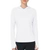image:imageRoadbox Womens UPF 50 Sun Protection Hoodie Long Sleeve Hiking Fishing Hooded Shirt Lightweight Outdoor UV Rash Guard02white