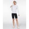 image:imageRoadbox Womens UPF 50 Sun Protection Hoodie Long Sleeve Hiking Fishing Hooded Shirt Lightweight Outdoor UV Rash Guard02white