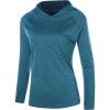 image:imageRoadbox Womens UPF 50 Sun Protection Hoodie Long Sleeve Hiking Fishing Hooded Shirt Lightweight Outdoor UV Rash Guard01dark Blue