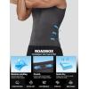image:imageRoadbox Mens Sleeveless Compression Shirt Athletic Workout Tank Tops Sports Running Slimming Base LayerCement Gray