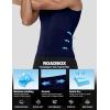 image:imageRoadbox Mens Sleeveless Compression Shirt Athletic Workout Tank Tops Sports Running Slimming Base LayerNavy Blue