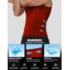 image:imageRoadbox Mens Sleeveless Compression Shirt Athletic Workout Tank Tops Sports Running Slimming Base LayerRed