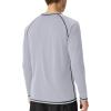 image:imageRoadbox Mens Sun Protection Swim Shirt Long Sleeve UPF 50 Rash Guard QuickDry Fishing Shirts for Beach Surfing HikingEco Gray
