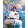 image:imageRoadbox Mens UPF 50 Sun Hoodie Long Sleeve UV Protection Lightweight Athletic Rash Guard Shirt for Outdoor Fishing HikingWhite