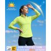 image:imageRoadbox Womens UPF 50 14 Zip Pullover Long Sleeve Sun Protection Rash Guard Shirts Quick Dry Workout Hiking Golf Tops10yellow
