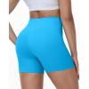image:imageRoadbox Womens Biker Shorts No Front Seam 358 High Waisted Tummy Control Volleyball Yoga Workout Gym Spandex ShortsBlue