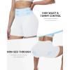 image:imageRoadbox Womens Biker Shorts No Front Seam 358 High Waisted Tummy Control Volleyball Yoga Workout Gym Spandex ShortsCream
