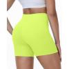 image:imageRoadbox Womens Biker Shorts No Front Seam 358 High Waisted Tummy Control Volleyball Yoga Workout Gym Spandex ShortsGreen