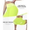 image:imageRoadbox Womens Biker Shorts No Front Seam 358 High Waisted Tummy Control Volleyball Yoga Workout Gym Spandex ShortsGreen