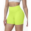 image:imageRoadbox Womens Biker Shorts No Front Seam 358 High Waisted Tummy Control Volleyball Yoga Workout Gym Spandex ShortsGreen