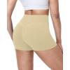 image:imageRoadbox Womens Biker Shorts No Front Seam 358 High Waisted Tummy Control Volleyball Yoga Workout Gym Spandex ShortsNude