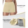 image:imageRoadbox Womens Biker Shorts No Front Seam 358 High Waisted Tummy Control Volleyball Yoga Workout Gym Spandex ShortsNude