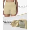image:imageRoadbox Womens Biker Shorts No Front Seam 358 High Waisted Tummy Control Volleyball Yoga Workout Gym Spandex ShortsNude