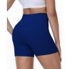 image:imageRoadbox Womens Biker Shorts No Front Seam 358 High Waisted Tummy Control Volleyball Yoga Workout Gym Spandex ShortsRoyal Blue