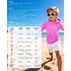 image:imageRoadbox Boys Rash Guard Hooded Shirt Kids UPF 50 Long Sleeve Hoodie Youth UV Sun Protection Fishing Beach Shirts15hot Pink