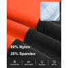 image:imageRoadbox Boys Swim Jammers Quick Dry Youth Competitive Swimsuit UPF 50 Bathing Kids Athletic Compression Swimming ShortsBlackOrange