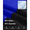 image:imageRoadbox Boys Swim Jammers Quick Dry Youth Competitive Swimsuit UPF 50 Bathing Kids Athletic Compression Swimming ShortsBlackRoyal Blue