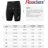 image:imageRoadbox Swim Jammers for Men Athletic Swimsuit for Training Racing Quick Dry Endurance Competitive Swimming Shorts UPF 50Black