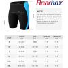 image:imageRoadbox Swim Jammers for Men Athletic Swimsuit for Training Racing Quick Dry Endurance Competitive Swimming Shorts UPF 50Black Combined With Blue