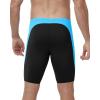 image:imageRoadbox Swim Jammers for Men Athletic Swimsuit for Training Racing Quick Dry Endurance Competitive Swimming Shorts UPF 50Black Combined With Blue