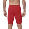 image:imageRoadbox Swim Jammers for Men Athletic Swimsuit for Training Racing Quick Dry Endurance Competitive Swimming Shorts UPF 50Red