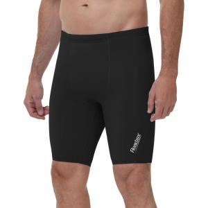 image:imageRoadbox Swim Jammers for Men Athletic Swimsuit for Training Racing Quick Dry Endurance Competitive Swimming Shorts UPF 50Black