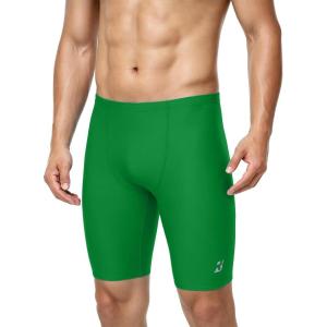 image:imageRoadbox Swim Jammers for Men Racing Athletic Quick Dry Swimsuit Endurance Training Competitive Swimming Shorts UPF 50Apple Green