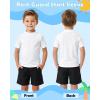 image:imageRoadbox Boys Rash Guard Swim Shirt Toddler UPF 50 Quick Dry Short Sleeve UV Protection Rashguard Surf Water Shirts for KidsBleached White