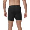 image:imageRoadbox Mens Athletic Swim Jammers Competitive Training Endurance Swimsuit Quick Dry Racing Swimming Shorts UPF 50Black