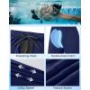 image:imageRoadbox Mens Athletic Swim Jammers Competitive Training Endurance Swimsuit Quick Dry Racing Swimming Shorts UPF 50Navy Blue