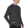 image:imageRoadbox Mens UPF 50 Fishing Shirt Long Sleeve UV Sun Protection Hoodies Quick Dry Rash Guard for Hiking Outdoor WorkingStyle 2dark Grey
