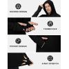 image:imageRoadbox Mens UPF 50 Sun Protection Fishing Shirts Long Sleeve UV SPF Hoodie Lightweight Rash Guard for Hiking RunningBlack