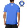 image:imageRoadbox Mens UPF 50 Swim Shirts Short Sleeve Sun Protection Quick Dry Rash Guard Water TShirt for Surfing Fishing BeachBlue