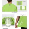 image:imageRoadbox Mens UPF 50 Swim Shirts Short Sleeve Sun Protection Quick Dry Rash Guard Water TShirt for Surfing Fishing BeachGreen