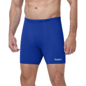 image:imageRoadbox Mens Athletic Swim Jammers Competitive Training Endurance Swimsuit Quick Dry Racing Swimming Shorts UPF 50Royal Blue