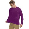 image:imageRoadbox Mens UPF 50 UV Sun Protection Shirts Outdoor Long Sleeve SPF Rash Guard for Fishing Hiking Swimming Running1 Pack20royal Purple