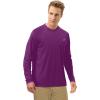 image:imageRoadbox Mens UPF 50 UV Sun Protection Shirts Outdoor Long Sleeve SPF Rash Guard for Fishing Hiking Swimming Running1 Pack20royal Purple