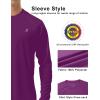 image:imageRoadbox Mens UPF 50 UV Sun Protection Shirts Outdoor Long Sleeve SPF Rash Guard for Fishing Hiking Swimming Running1 Pack20royal Purple