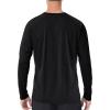 image:imageRoadbox UPF 50 Sun Shirts for Men UV Protection Long Sleeve Swim Shirt Quick Dry Rash Guard for Fishing Hiking RunningCharcoal