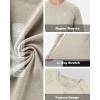 image:imageRoadbox UPF 50 Sun Shirts for Men UV Protection Long Sleeve Swim Shirt Quick Dry Rash Guard for Fishing Hiking RunningKhaki