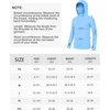 image:imageRoadbox Boys Hooded Fishing Shirt UPF 50 Kids Long Sleeve Rash Guard Hoodie Youth Sun Protection Swim Shirts with MaskSky Blue