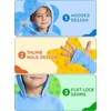 image:imageRoadbox Boys Sun Hoodie UPF 50 Fishing Shirt Kids UV Protection Long Sleeve Hooded Rash Guard Athletic Hiking Swim Shirts03 Light Blue