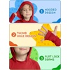 image:imageRoadbox Boys Sun Hoodie UPF 50 Fishing Shirt Kids UV Protection Long Sleeve Hooded Rash Guard Athletic Hiking Swim Shirts07 Red