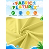 image:imageRoadbox Boys Sun Hoodie UPF 50 Fishing Shirt Kids UV Protection Long Sleeve Hooded Rash Guard Athletic Hiking Swim Shirts08 Yellow