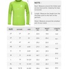 image:imageRoadbox Boys UPF 50 Rash Guard Swim Shirt Kids Long Sleeve Sun Protection Shirts Quick Dry UV Rushguard for Water BeachLime Green