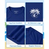 image:imageRoadbox Boys UPF 50 Rash Guard Swim Shirt Kids Long Sleeve Sun Protection Shirts Quick Dry UV Rushguard for Water BeachNavy Blue