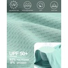 image:imageRoadbox Mens UPF 50 UV Sun Protection Shirts Lightweight Long Sleeve Water Swim Rash Guard for Fishing Running HikingBean Green
